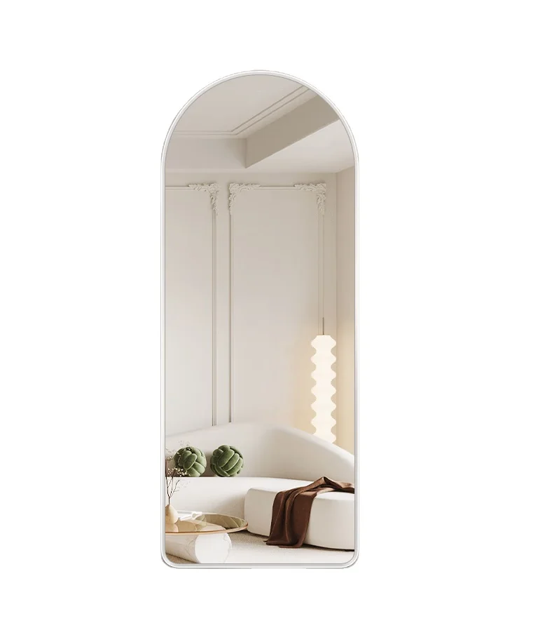 Алюминиевая зеркальная рама полная длина напольная