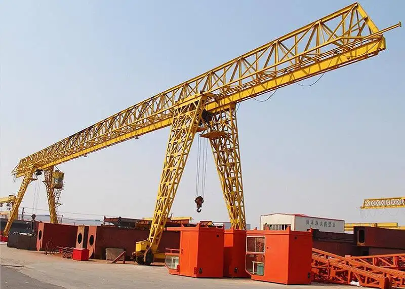 gantry crane for shipyard mh single girder gantry crane