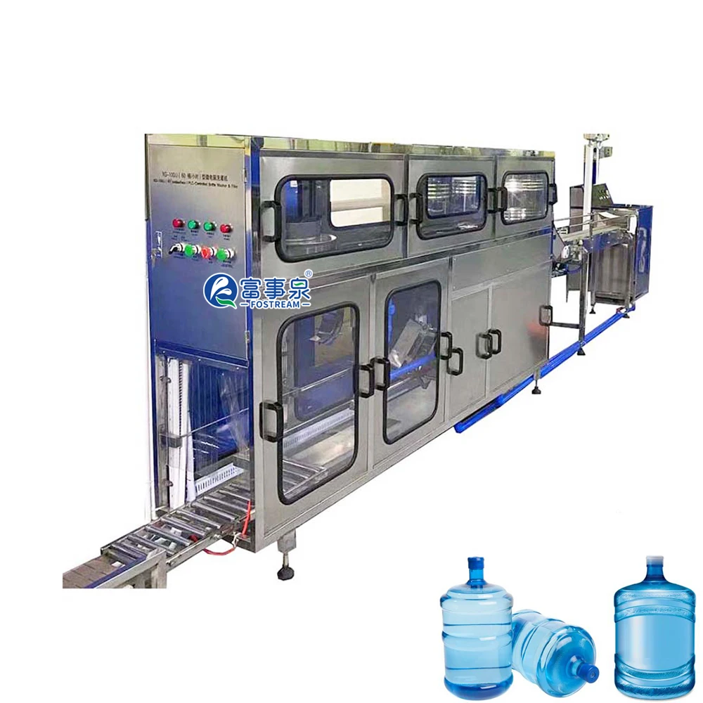 China Automatic 15 liter 16l 17l 18l 19l 20l 5 Gallon PC Polycarbonate Water Bottle Filling Machine