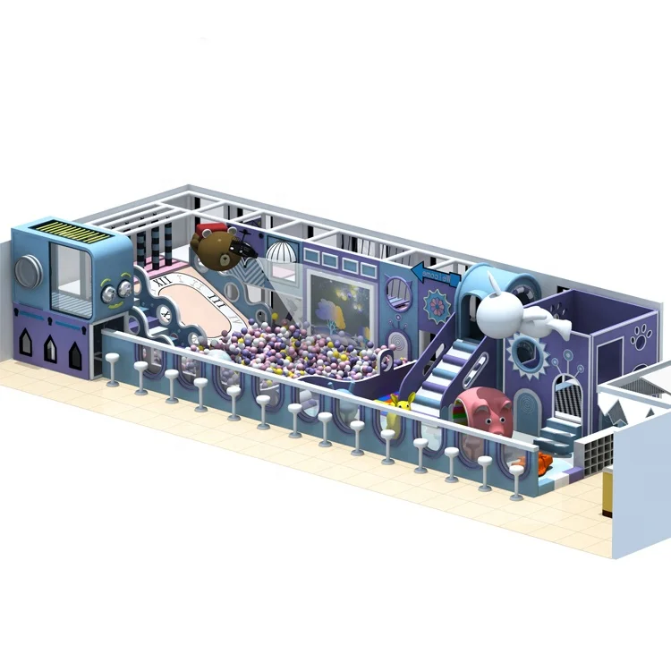 Kids Indoor Tunnel  Amusement Parks For Children Modern Indoor Playground Games