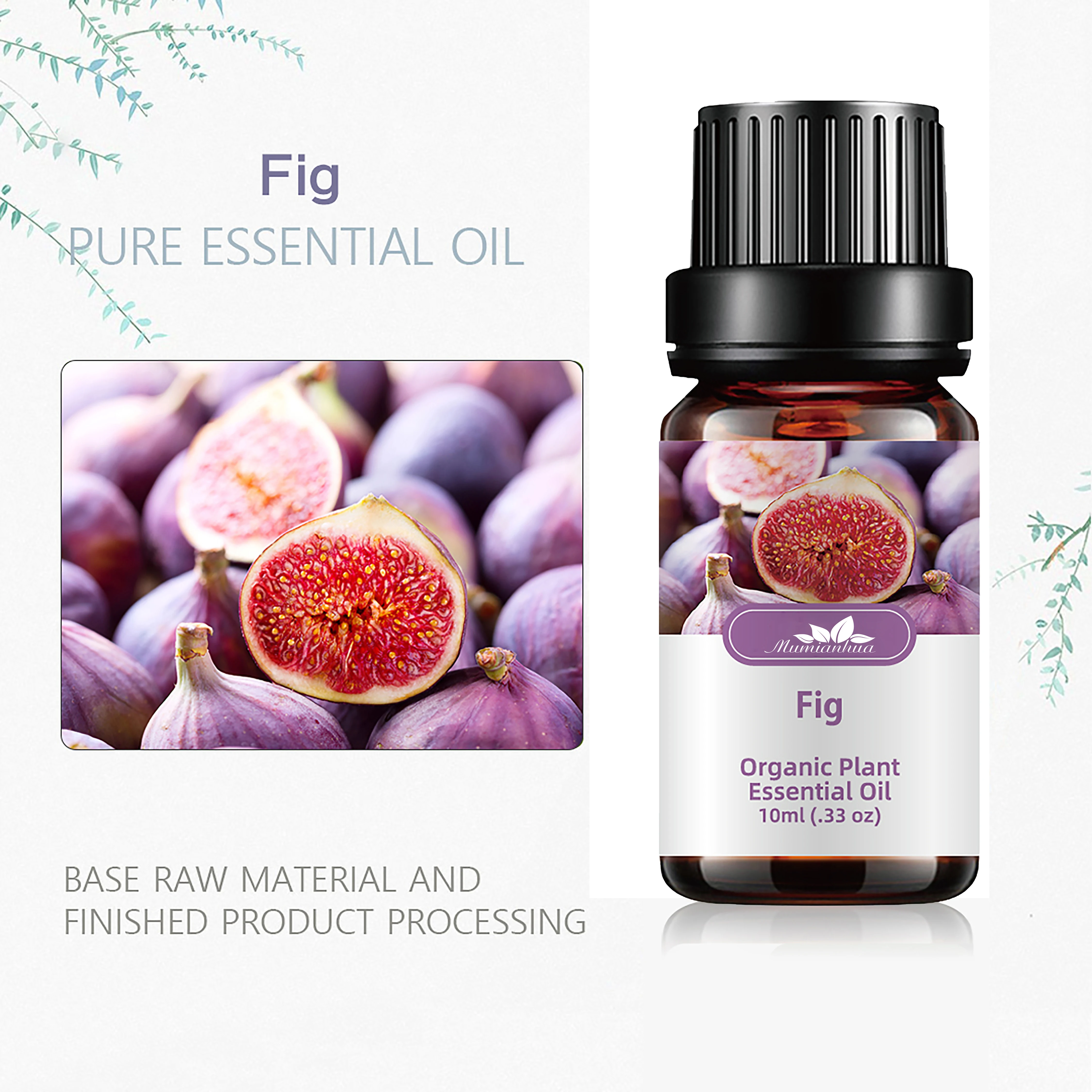 Figs Essential Oil New Factory Price Orchard Essential Fruit Oil Natural Supply Wholesale 100% Pure Spa Massage Scraping Bath