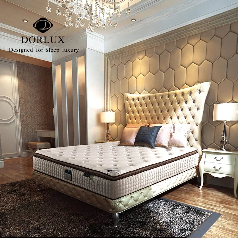 Dorlux Custom Size Logo Custom Package Pocket Spring Soft Smart Mattress