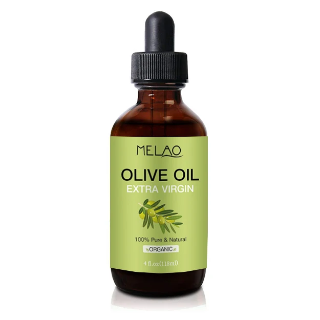 OEM/ODM MELAO Private Label Olive Oil 100% Pure Natural Organic Extra Virgin Cold Pressed Smooth Polish Hair Olive Oil