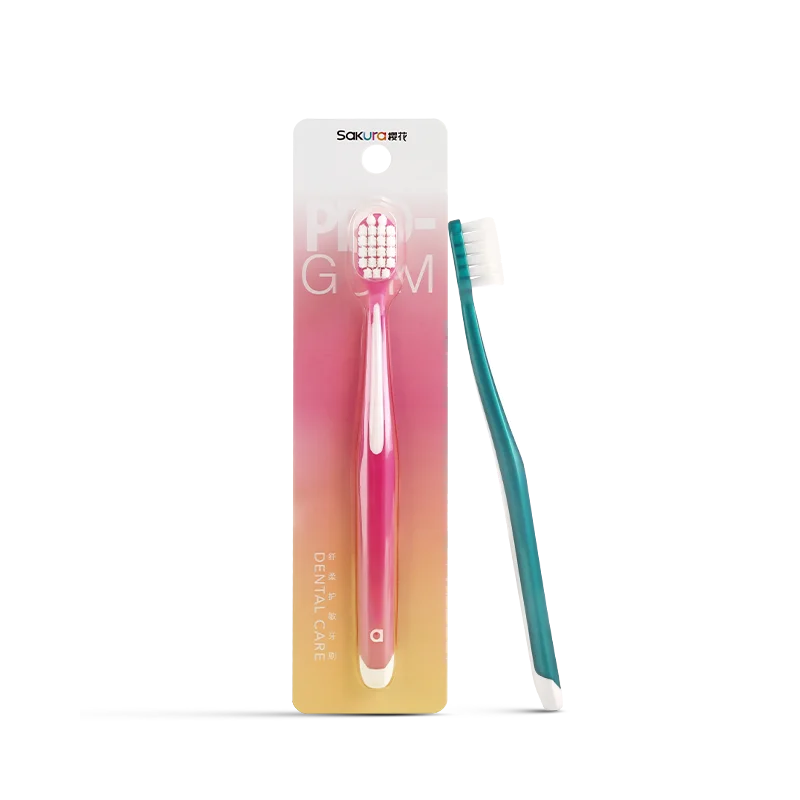 Hot selling wide head, soft and clean toothbrush with soft bristles