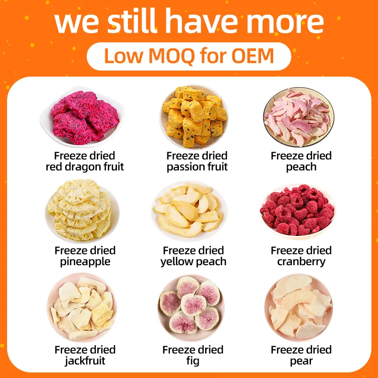 TP 50g rosa roxburghii  fd natural crispy freeze dried fruits by cooling supplier snack halal high quality private label