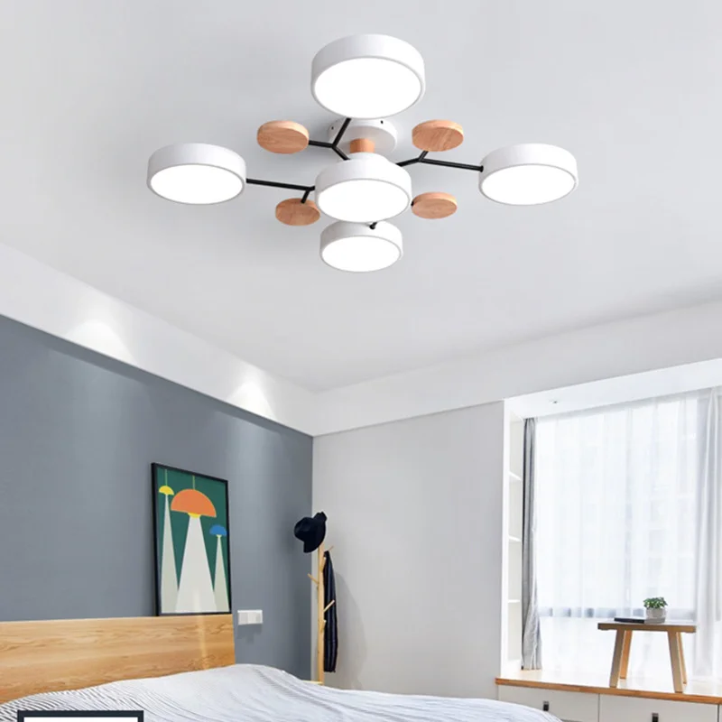 modern living room led ceiling lamp bedroom dining room lighting bathroom hotel chandelier factory direct sales
