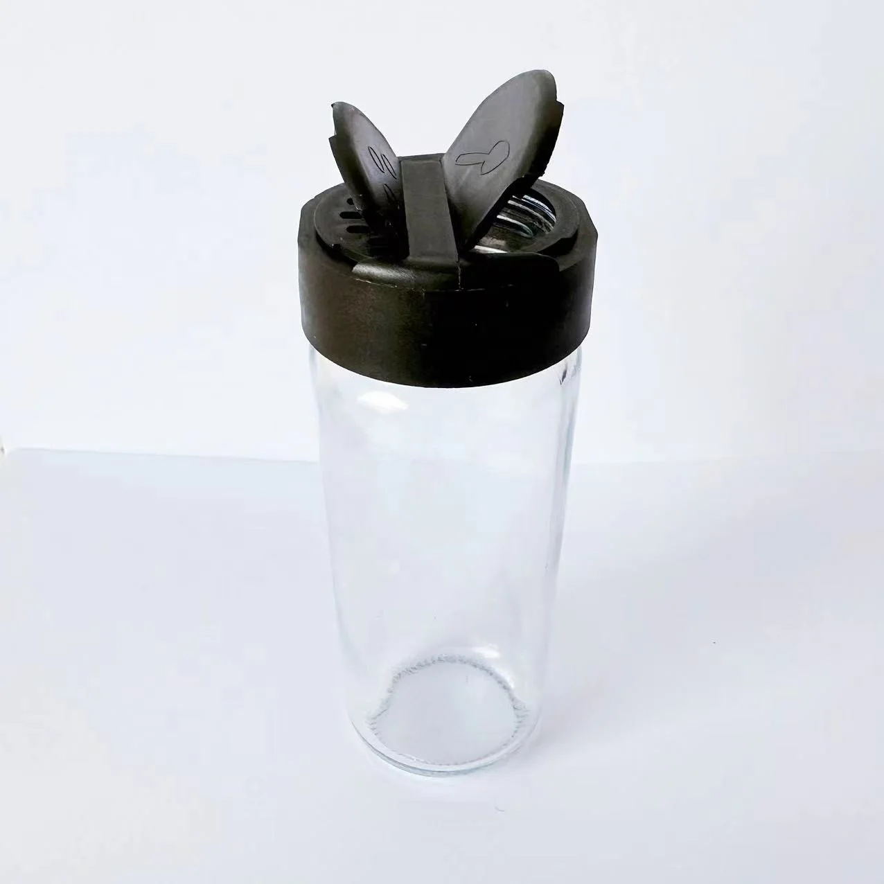 wholesale 100ml spice jars glass spice shaker with salt container cap