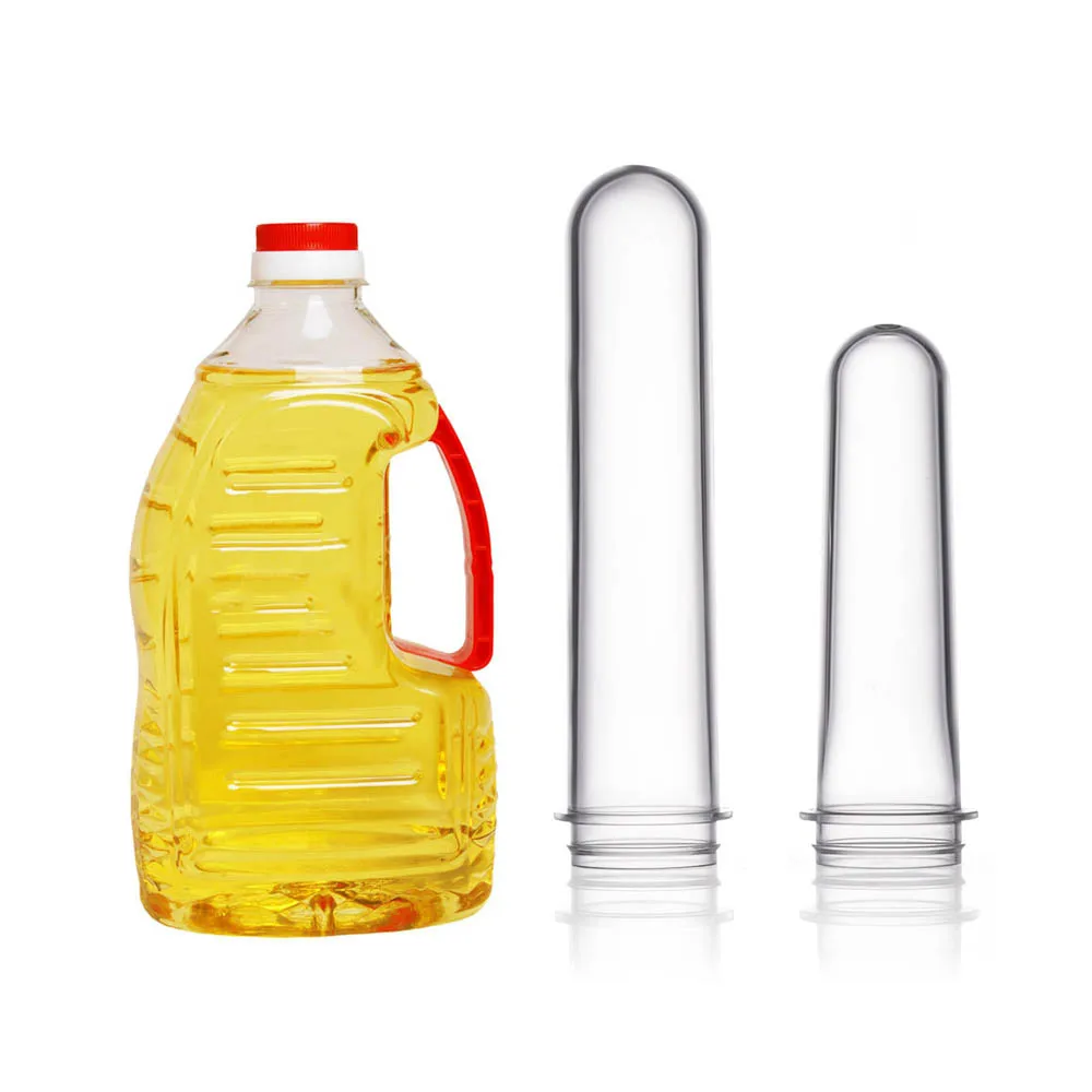 32mm 65mm 72mm Transparent Customized Size Pet Preformas Oil Bottle Preform