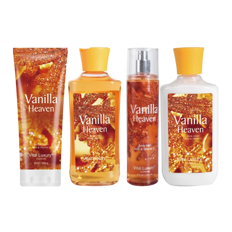 Lantern OEM ODM bodi mist 236ml 16 fragrances body care set moisturizer body mist set