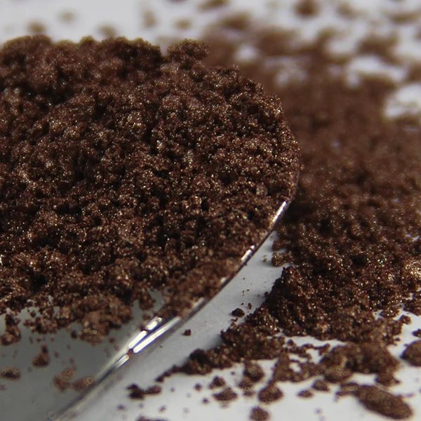 Brown Warm Gold Metallic Pigment Iron Oxide Pigments for Color cosmetic Grade Pearlescent