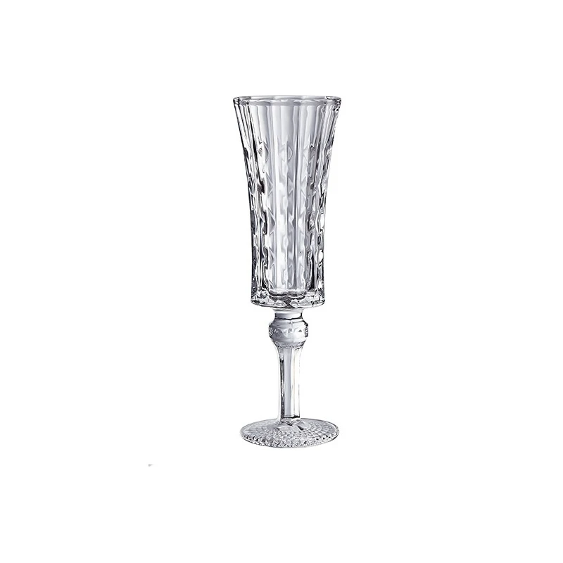 Lead-free glass carved tall diamond cup Spirits cup champagne red wine glass