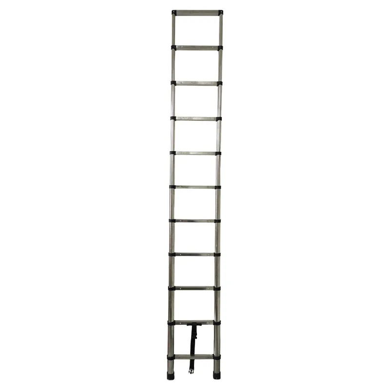 WEIKEN 13 Steps Orchard Ladder Stainless Steel Collapsible Ladder for Home Use Telescopic Ladder