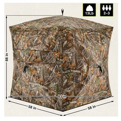 2-3 Person Hub Tent Hunting Tent For Sales