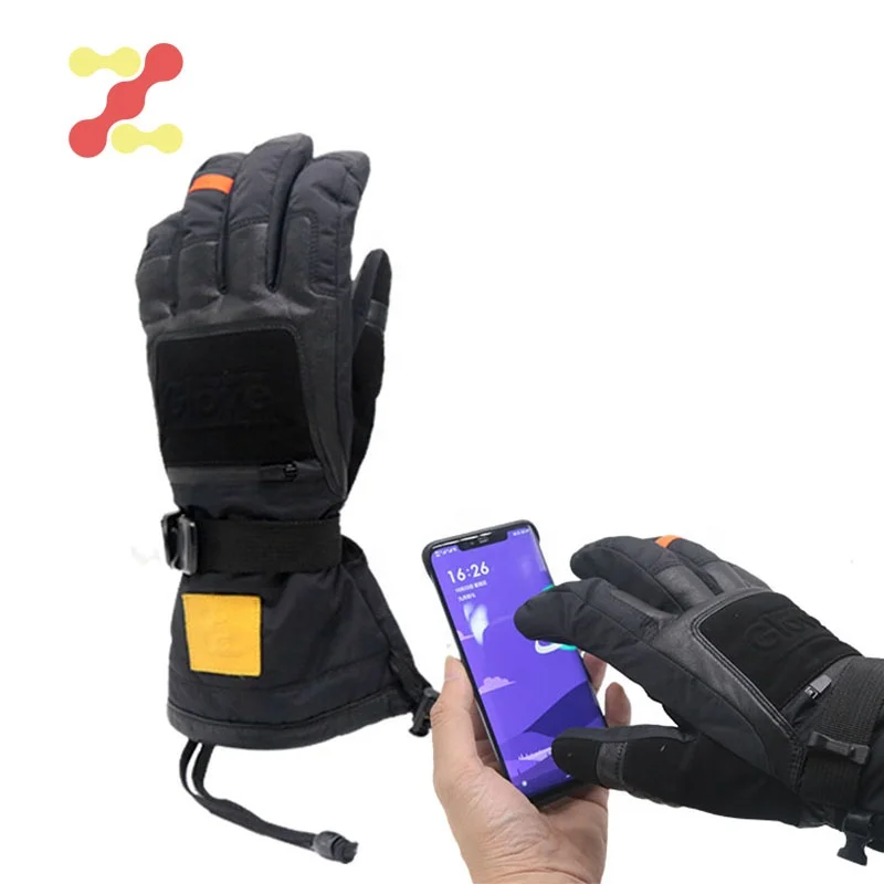 OEM ODM custom non-slip men thermal insulation winter snowmobile snow gloves warm