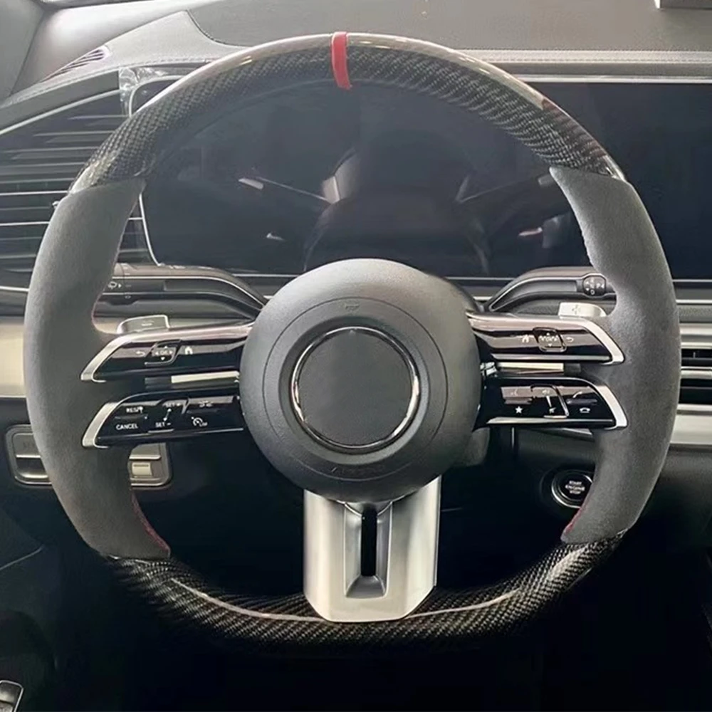Рулевое колесо из углеродного волокна для Mercedes Benz W204 W205 W211 W212 W213 2005-2021