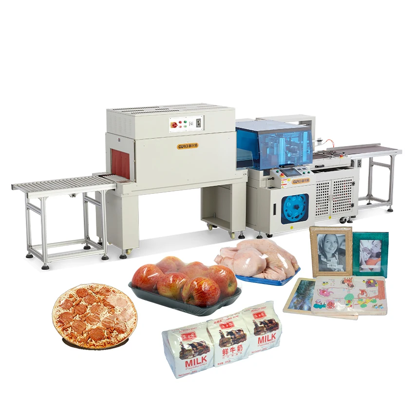 Cup Book Mobile Shrink Packaging Wrap Machine Full Automatic Shrink Packing Wrapping Machine
