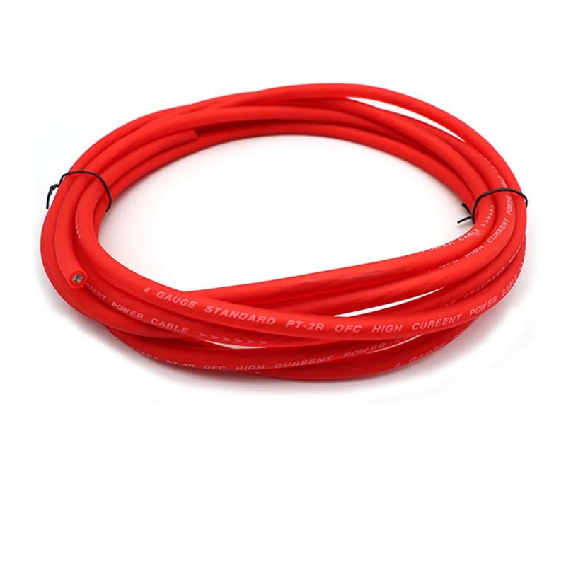 Wholesalers Audio Subwoofer Power Cable Hot 4ga Car Amplifier Wiring Kits