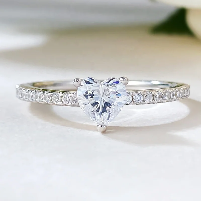 Lover Jewelry Blood Ruby Zircon Trendy Style Women 925 Silver Ring Wholesale Cheap Price Promotion Gifts Fashion Ring