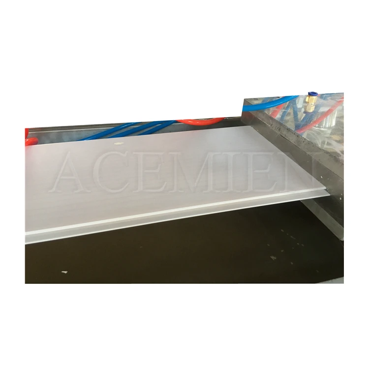 PVC plastic ceiling sheet extrusion making machine manufacturer