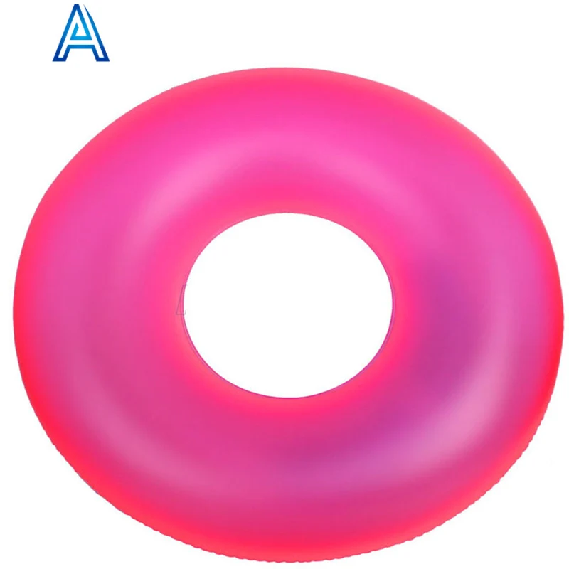 Hot sale customize swimming tube circle ring swimming float tube inflatable ring for pool water toy