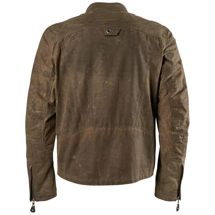 Custom Waxed Canvas Motorcycle Jacket