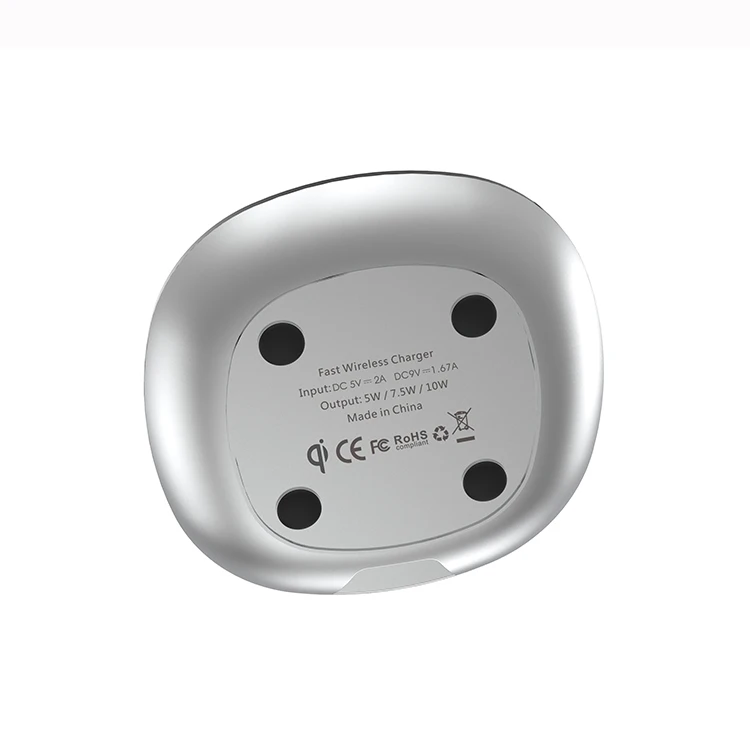 
5W/7.5W/10W Qi certiified fast wireless charger for Samsung S20 S20 Ultra 