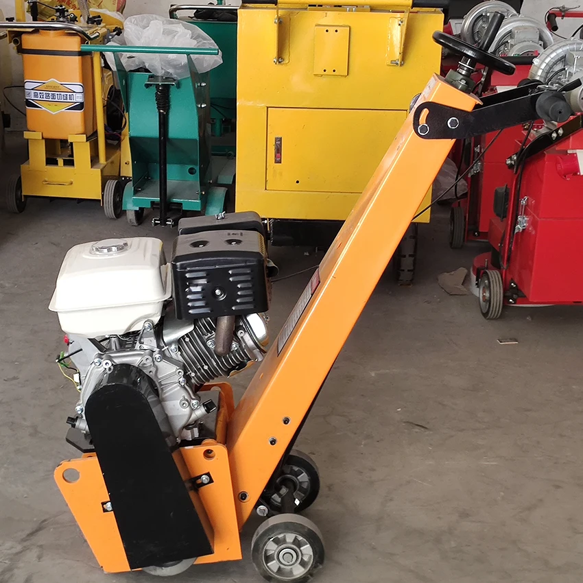 Factory Hot Sale  Gasoline engine 250 Concrete Pavement Manual Asphalt Road Milling Machine Small