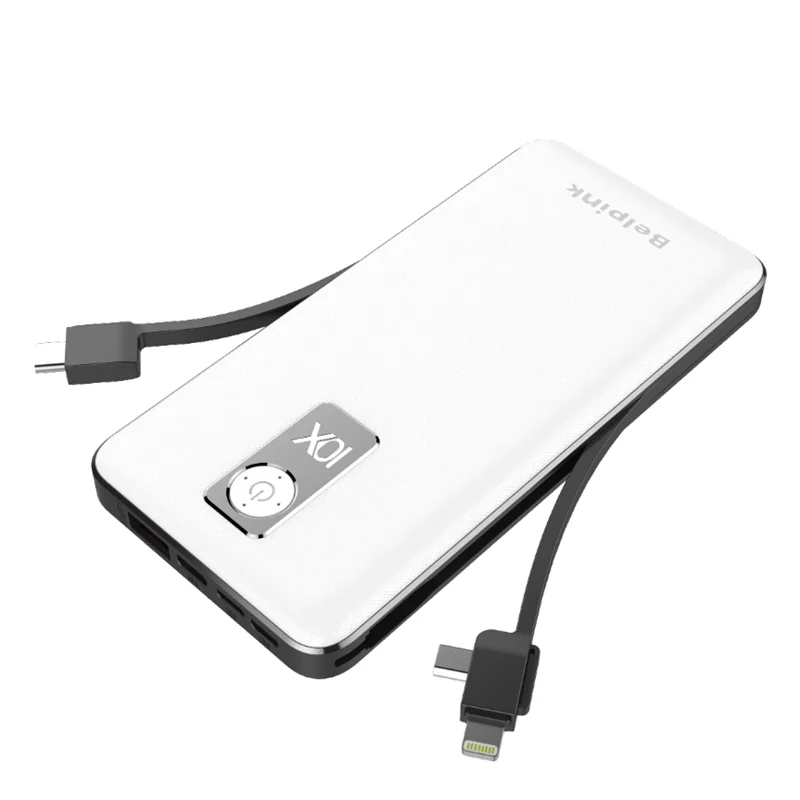 Portable power bank 10000mah  mobile charger portable power generators for home with 4 output ports