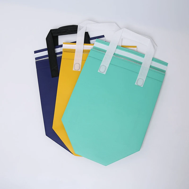 Custom Logo Promotional Reusable Thermal Insulation Bag Non Woven Insulated Lunch Cooler Bag