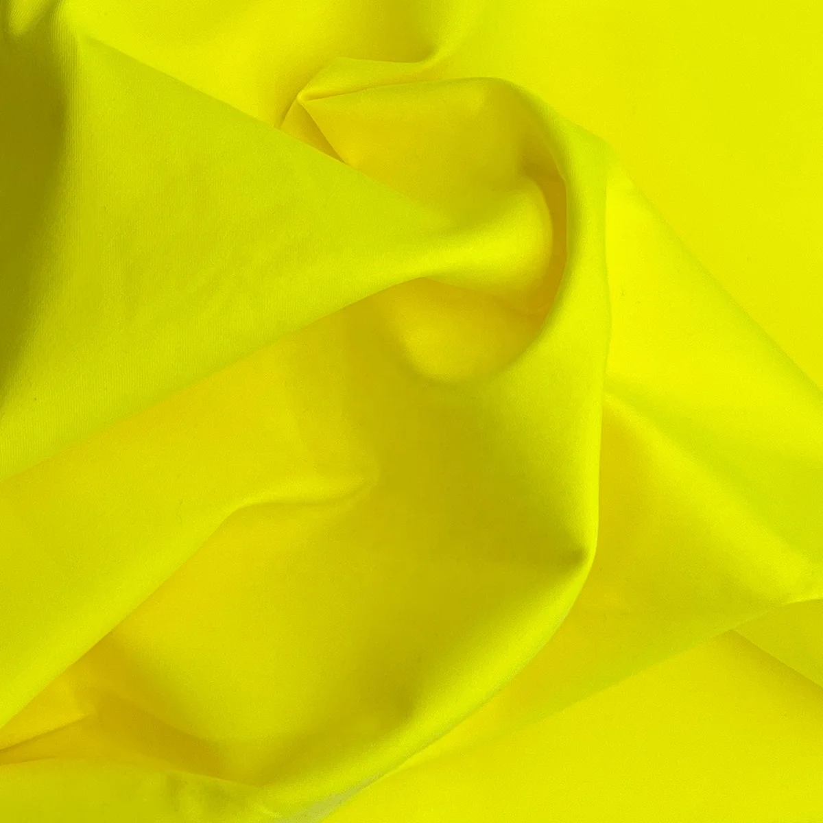 Textiles elastic fabric manufacturer wholesale fluorescent yellow twill uniforms cvc cotton polyester spandex stretch fabric