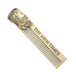 Individuality beard zinc alloy comb beard shaping tool for man