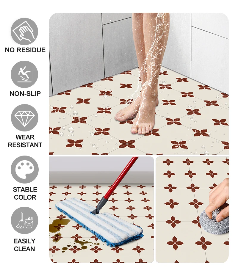 JORUNNS 12 icnh home use diy peel stick floor tiles best price self adhesive pvc floor tiles others wallpapers/wall panels