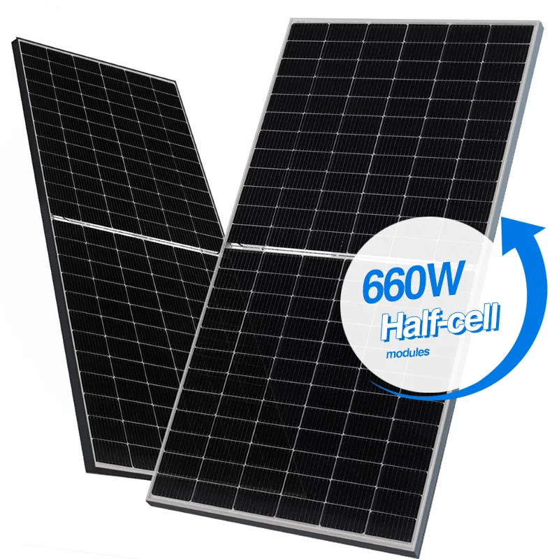 GM High Quality PERC Mono Half Cells Trina Mono Vertex 400w 550W 500w 600W 670w Photovoltaic PV Panel Module System Solar Panels