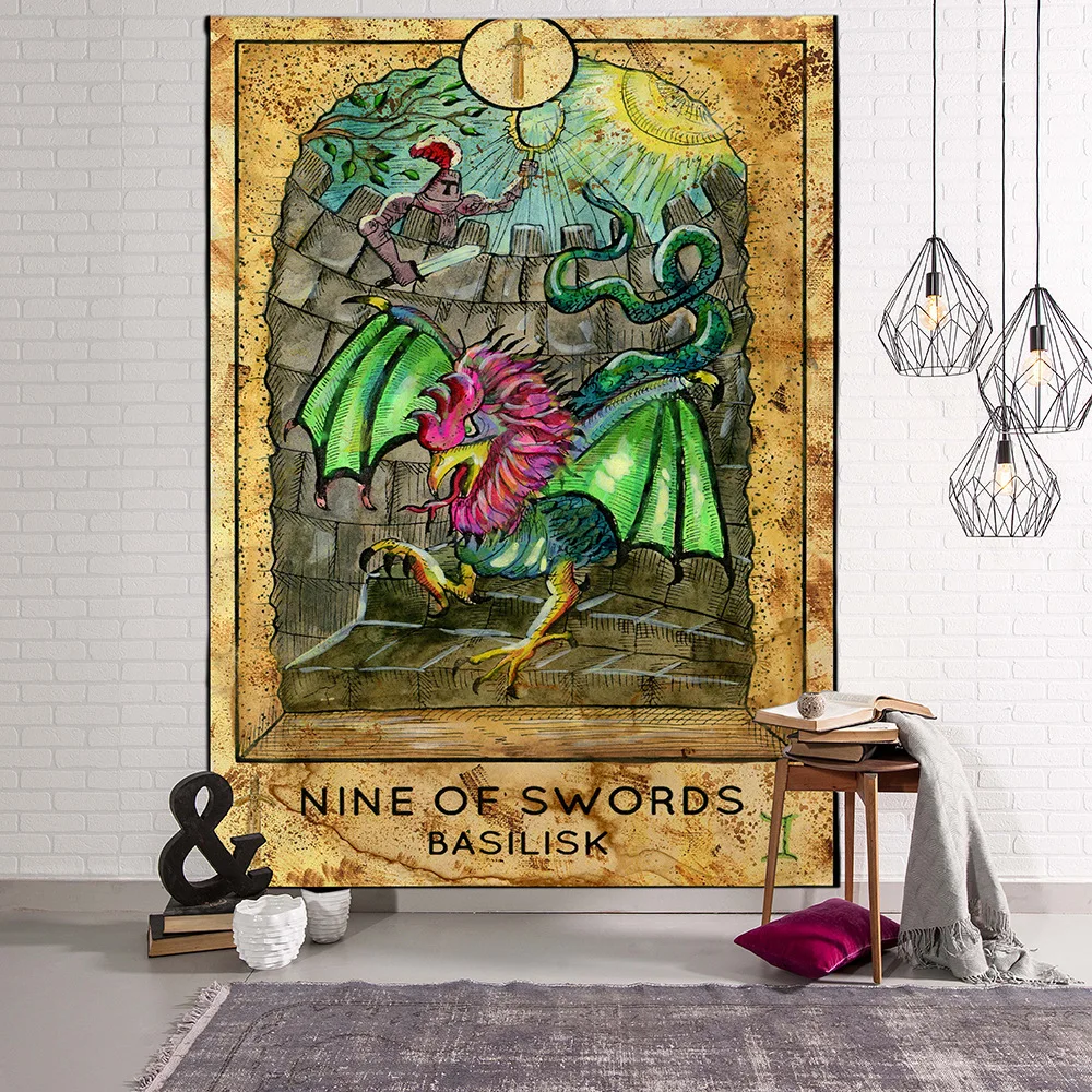 wholesale decorative tarot tapestry wall hanging custom