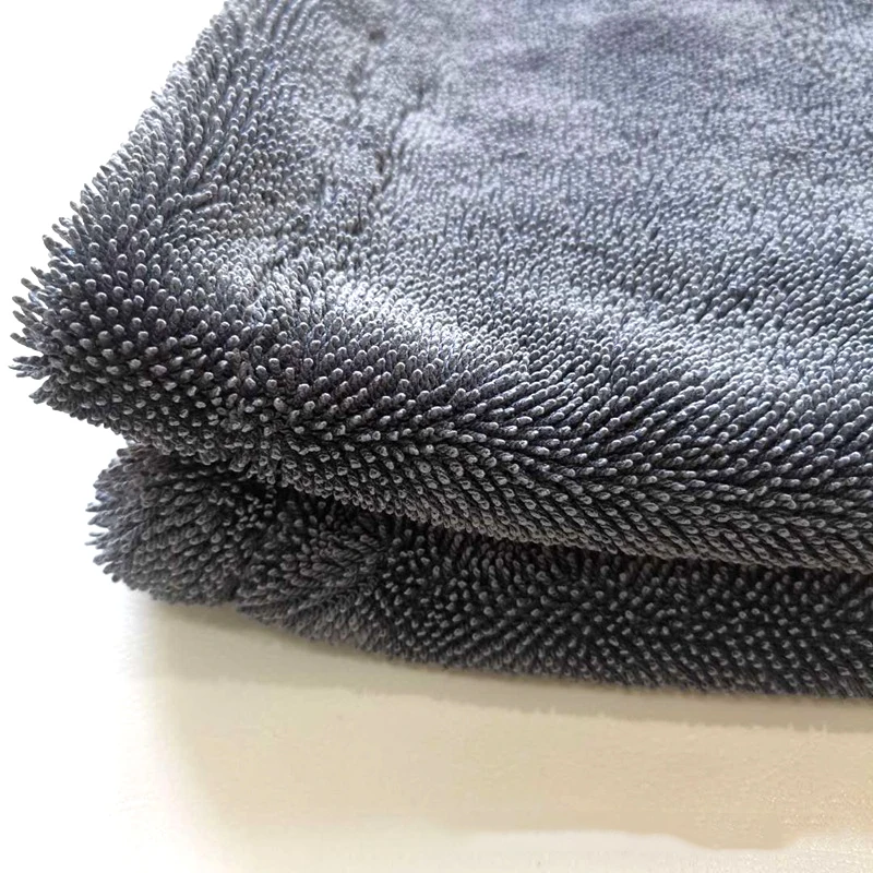 Wholesale Ultra Thick 600gsm 1000gsm 1200gsm 1400gsm Car Cleaning Towel Microfiber Absorbent Cloth