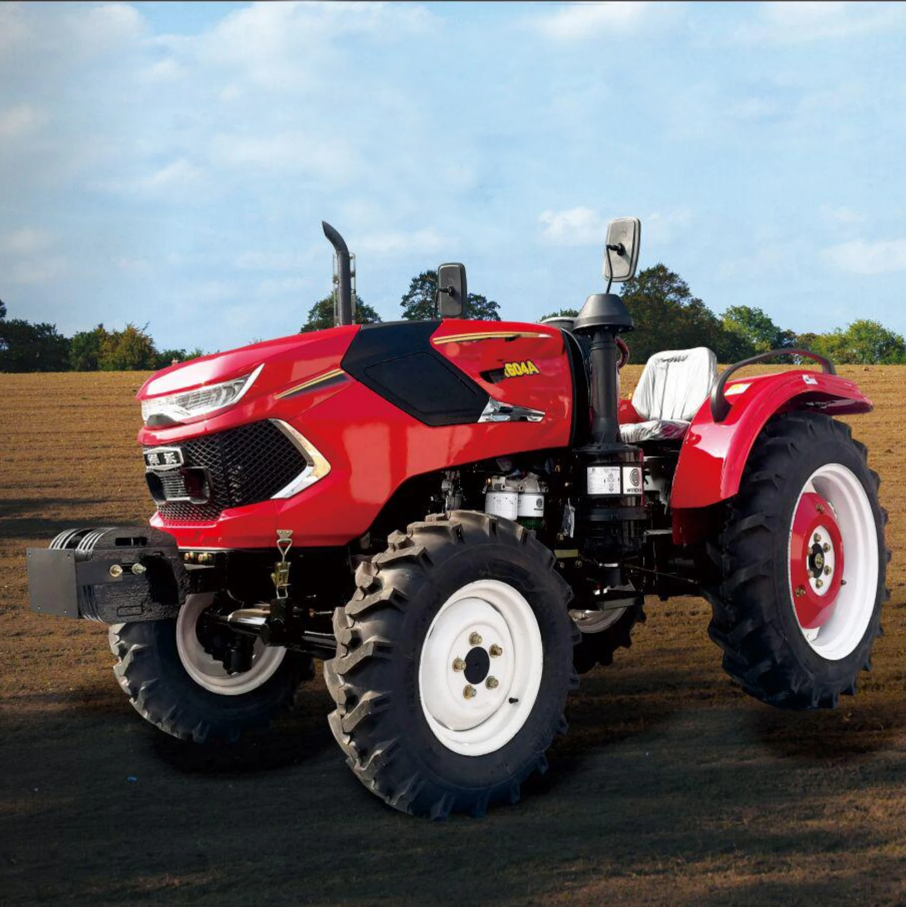 
Cheap 120 Power 4x4 Farm Tractor For Sale with auxiliary equipment 
