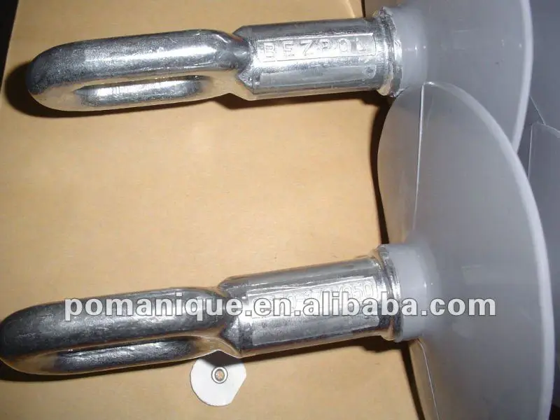 Suspension Composite insulator 33kV High Voltage silicone rubber polymer fiberglass  transmission line high tension