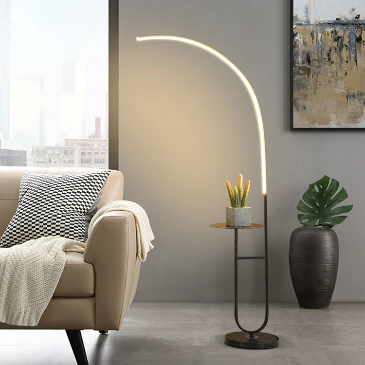 New Design Lighting Modern LED Standing Floor Lamps For Living Room