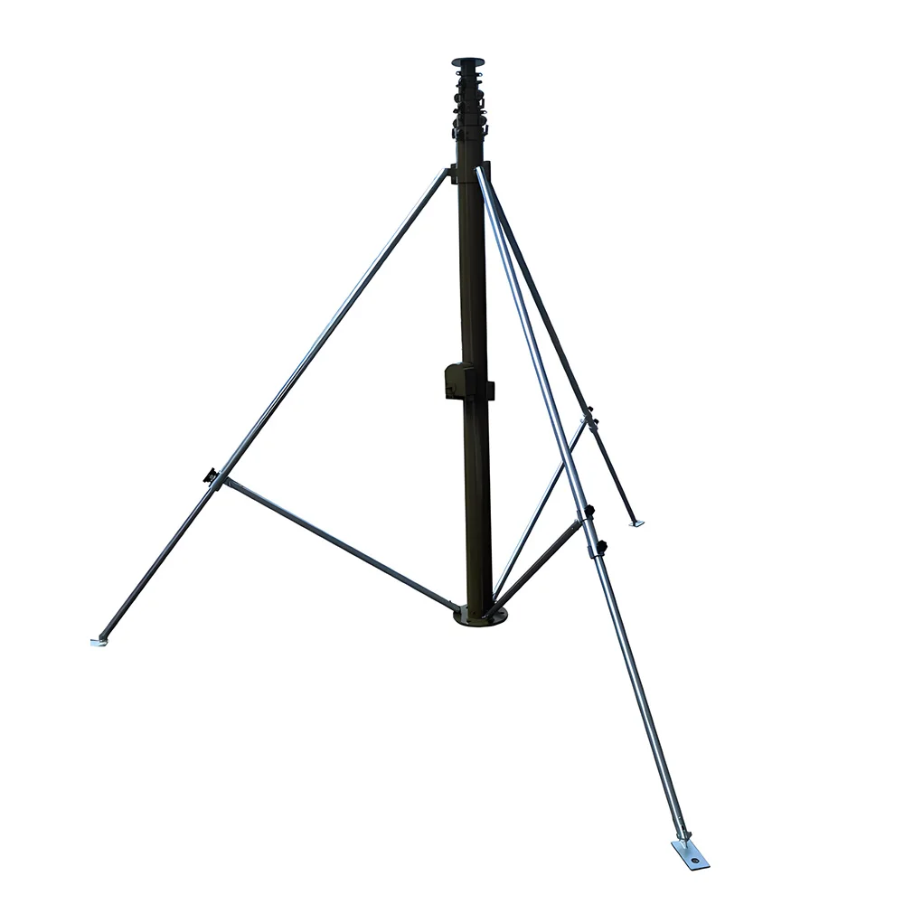 Carrying Tripod Carbon Fiber Manual Telescopic mast