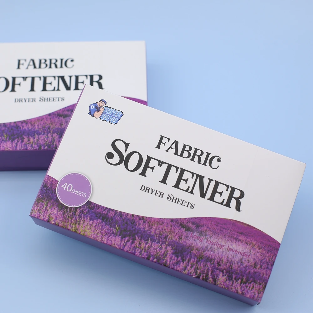 Tumble Dryer Sheets Clothing Softener Sheet Reduce Wrinkle And Anti-Static with Fragrant to Drawer Gym Bags and Luggage