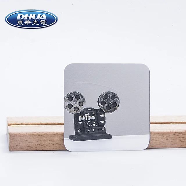 Art Wall Decal Mirror Effect Acrylic Mirror Sheets One Way 2mm Sheet Mirror With Plastic Frame