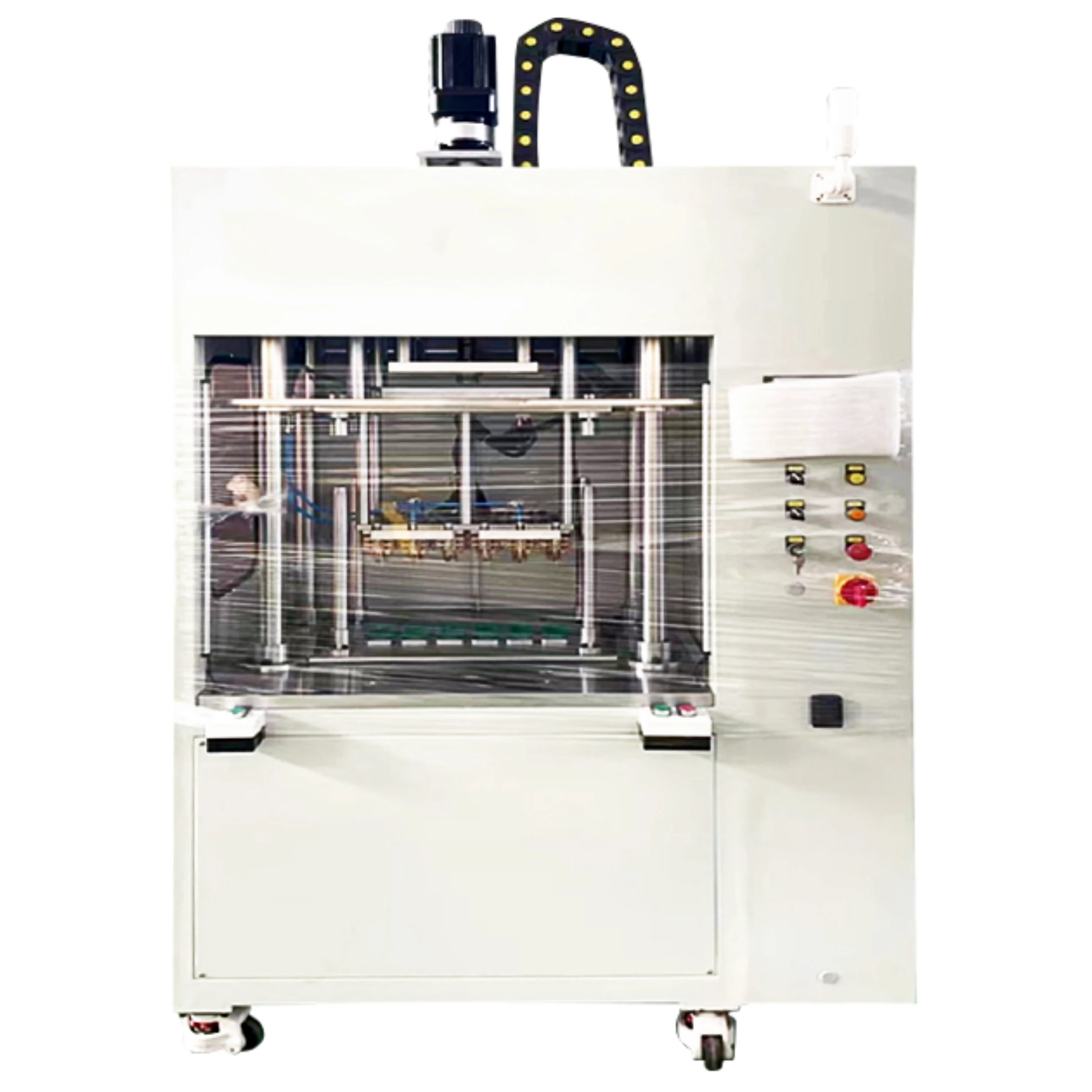 Car logo license plate Hot riveting welding equipment for car plate