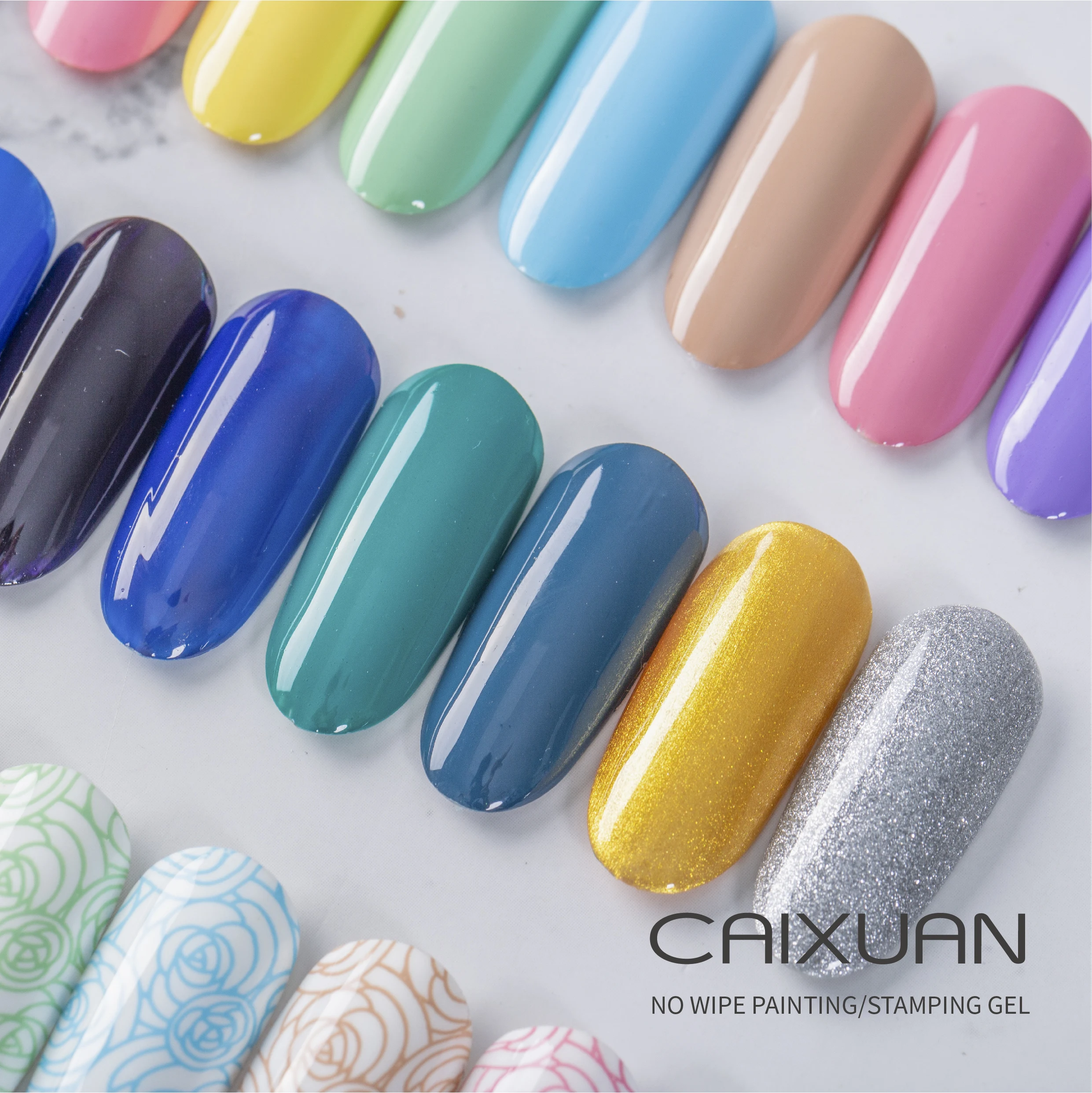 CX Beauty Color Painting Stamping Gel Professional Nail Art