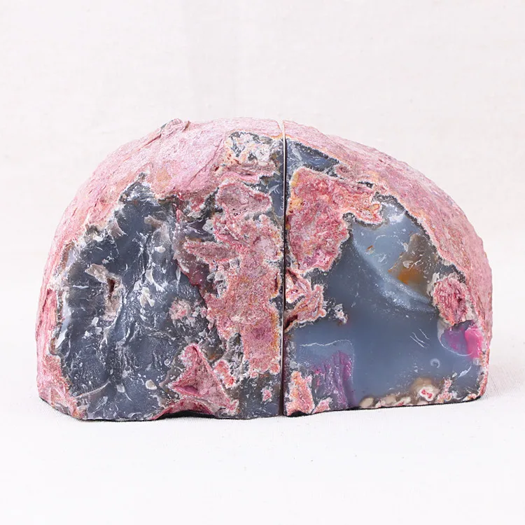 DIY Agate Bookend Gemstone Desk Book Organizer Factory Crafts