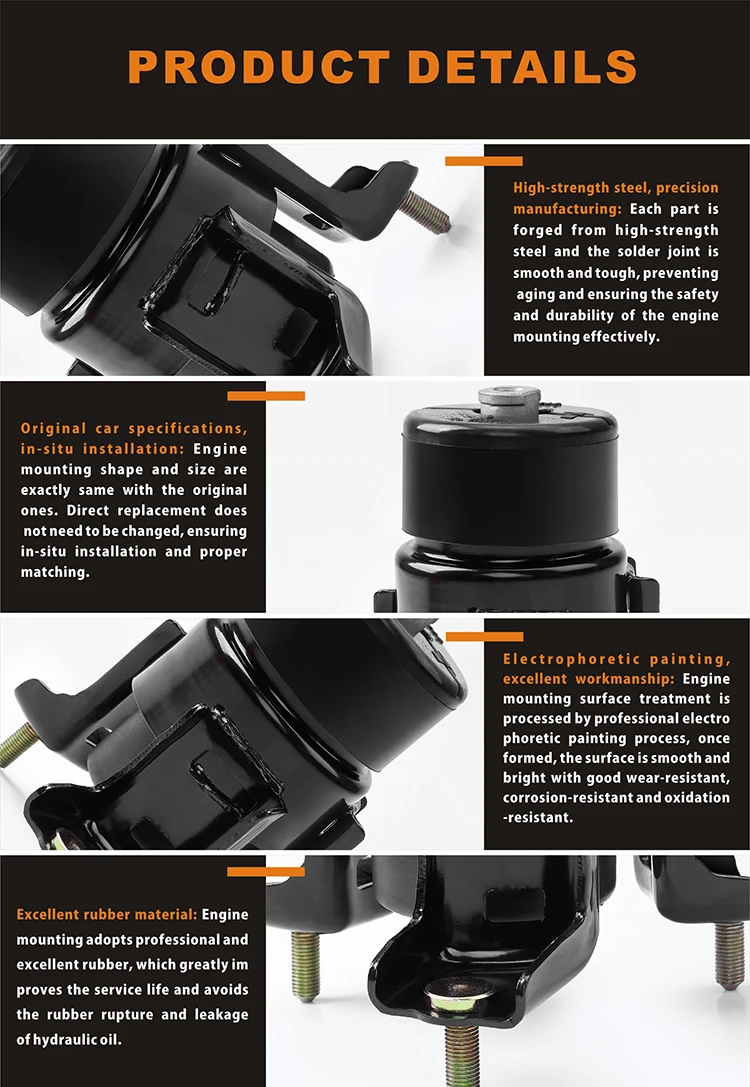 EEP Car Accessories Rubber Engine Mounting Rear Engine Mounting For NISSAN PICK UP PATHFINDER D21 D22 TD27 VG30 11210-35G00