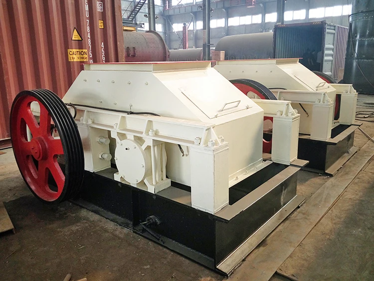 Hot sale 2PG900*900 stone Double Roller Crusher, Small Limestone Granite Basalt Crusher Machine