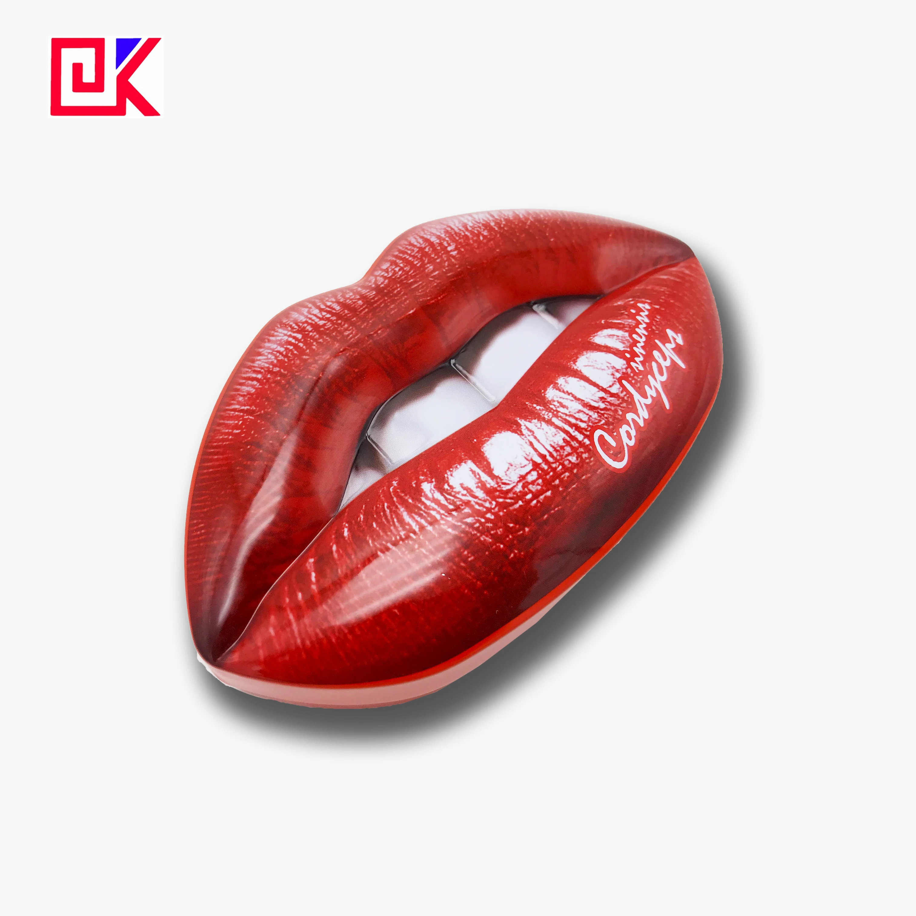 custom tin box red resolution 170 LPI printing can printed for cosmetic