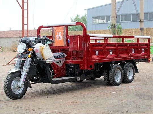 350CC 2 Axle 9 Wheel Motorized Tipper Cargo Tricycle Heavy Duty Transport Solution