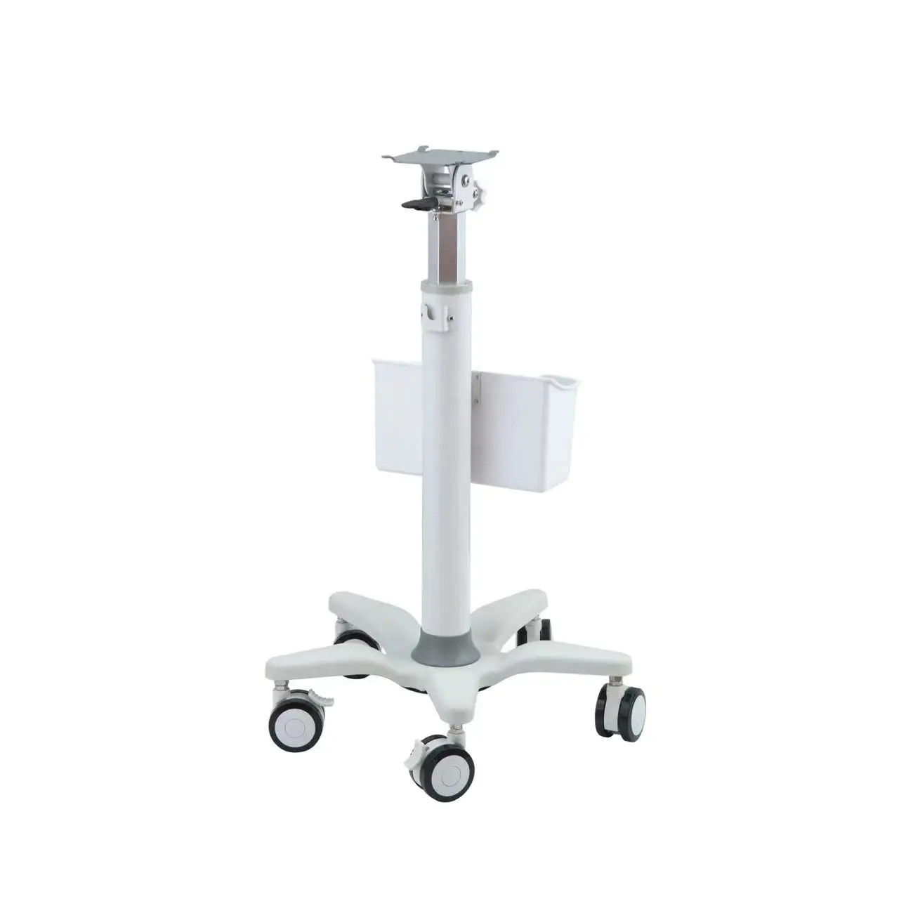 Mobile Nursing Workstation Nurse Computer Record Trolley White New Medical Integrated Adjustable Hospital All In One