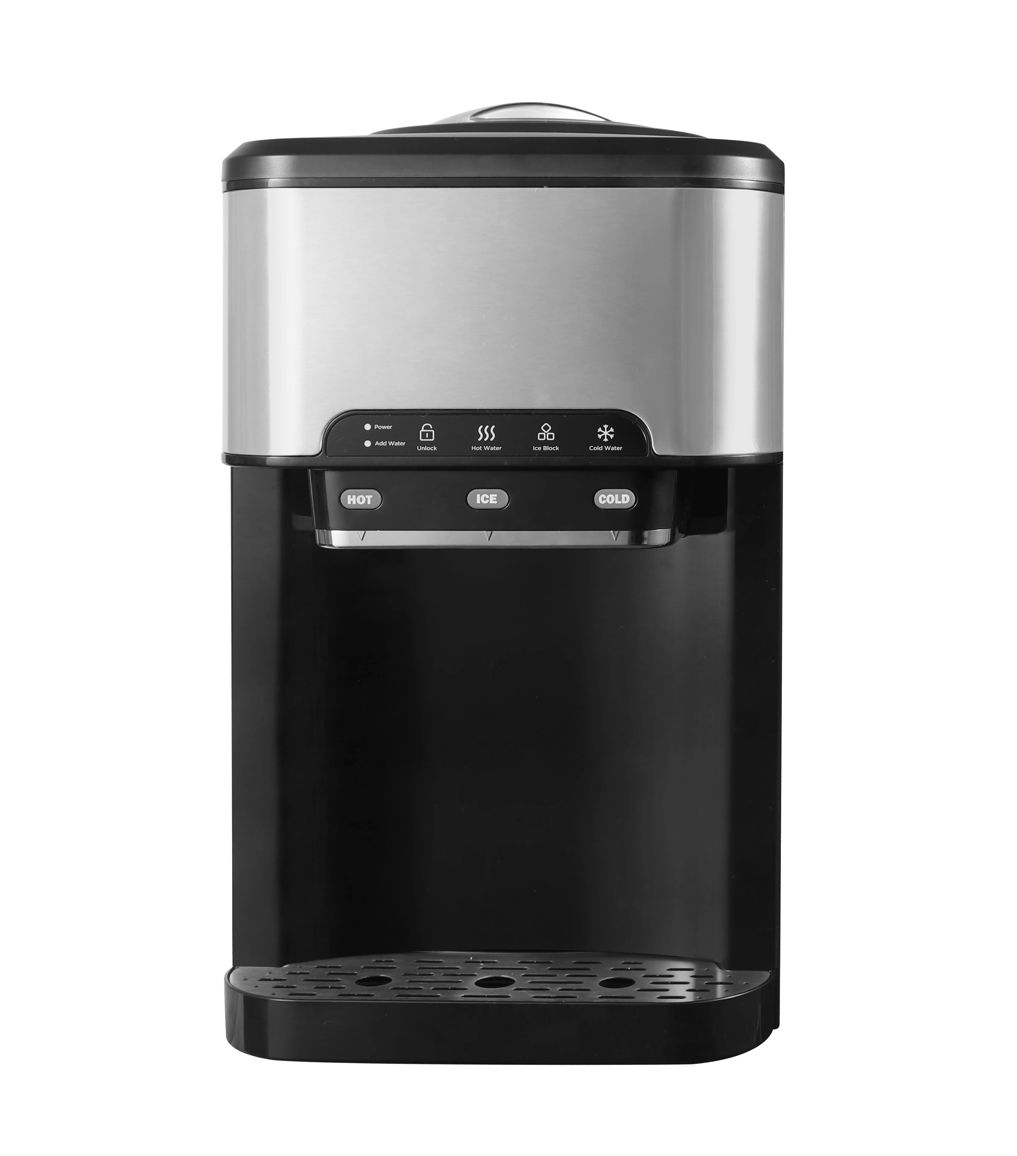 Ice Maker Countertop With 3 In 1 Water Dispenser Countertop Multifunctional All In One Water Dispenser Ice Cube Machine